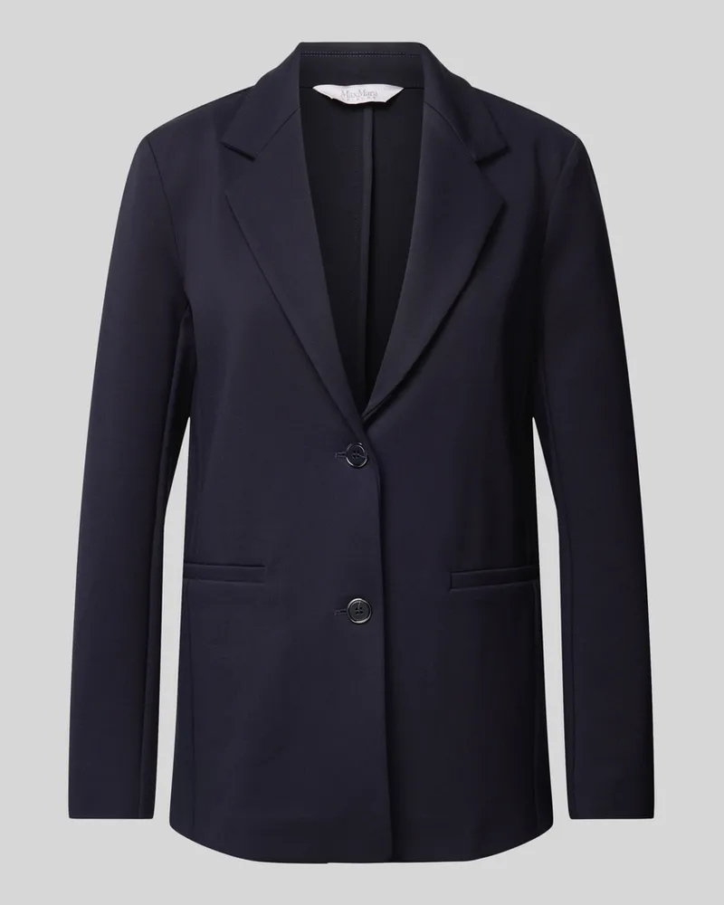 Max Mara Blazer mit Reverskragen Modell 'JOICE Marine