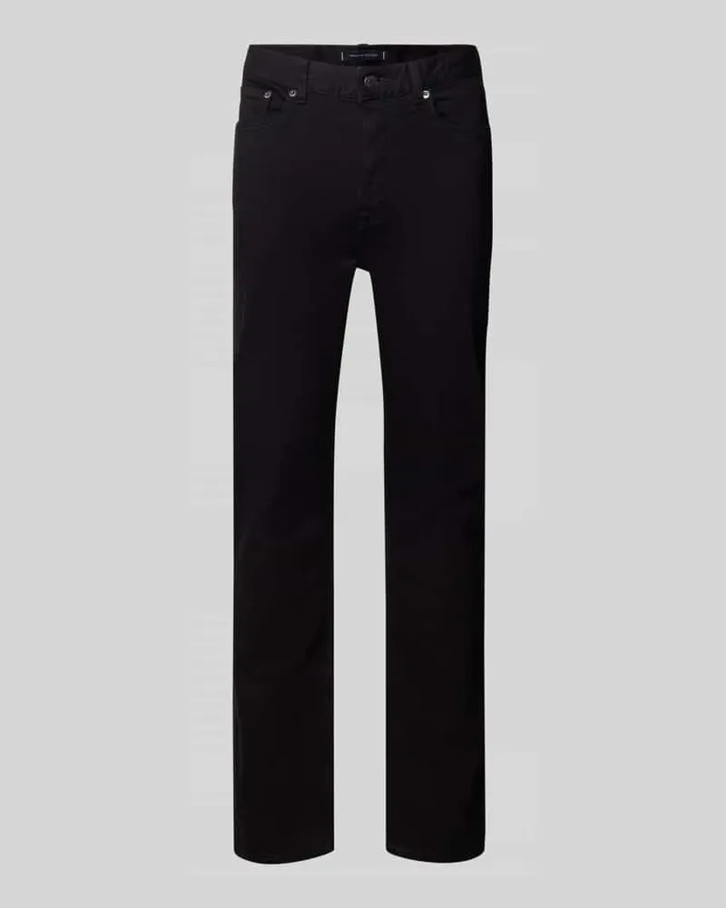 Tommy Hilfiger Slim Fit Jeans aus Baumwoll-Mix Black
