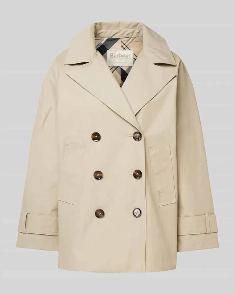 Barbour Jacke mit Leistentaschen Modell 'MAISY Sand