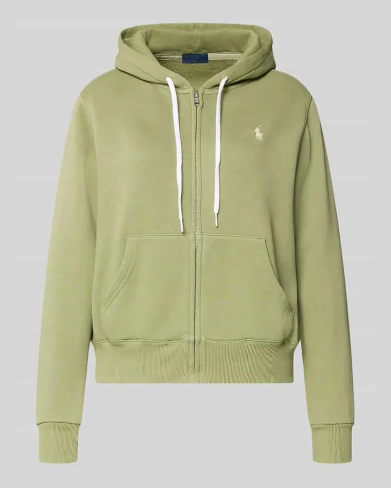 Ralph Lauren Sweatjacke mit Kapuze Gruen