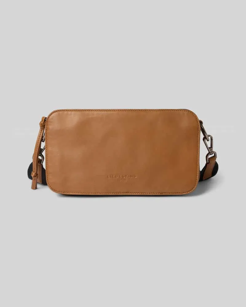 Liebeskind Handtasche aus Leder mit Schulterriemen Cognac