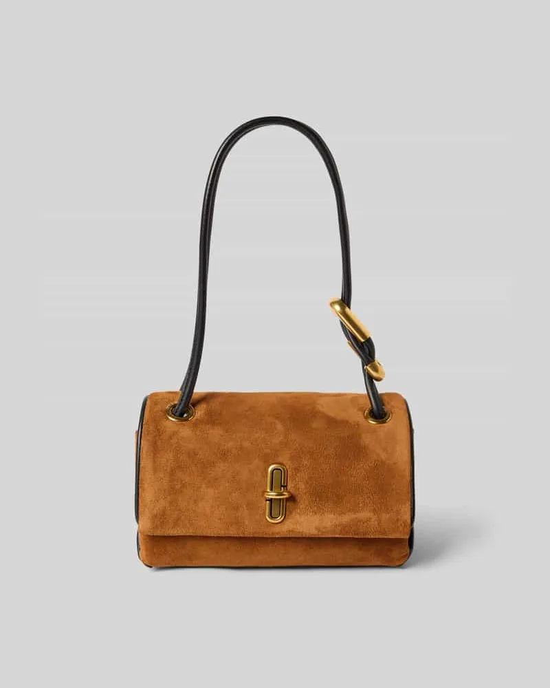 Marc Jacobs Shoulder Bag mit Logo-Detail Cognac