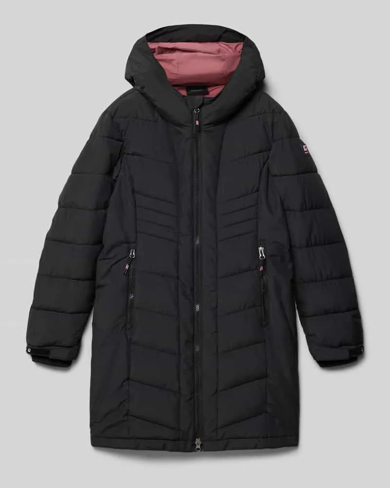 Killtec Steppjacke mit Kapuze Black