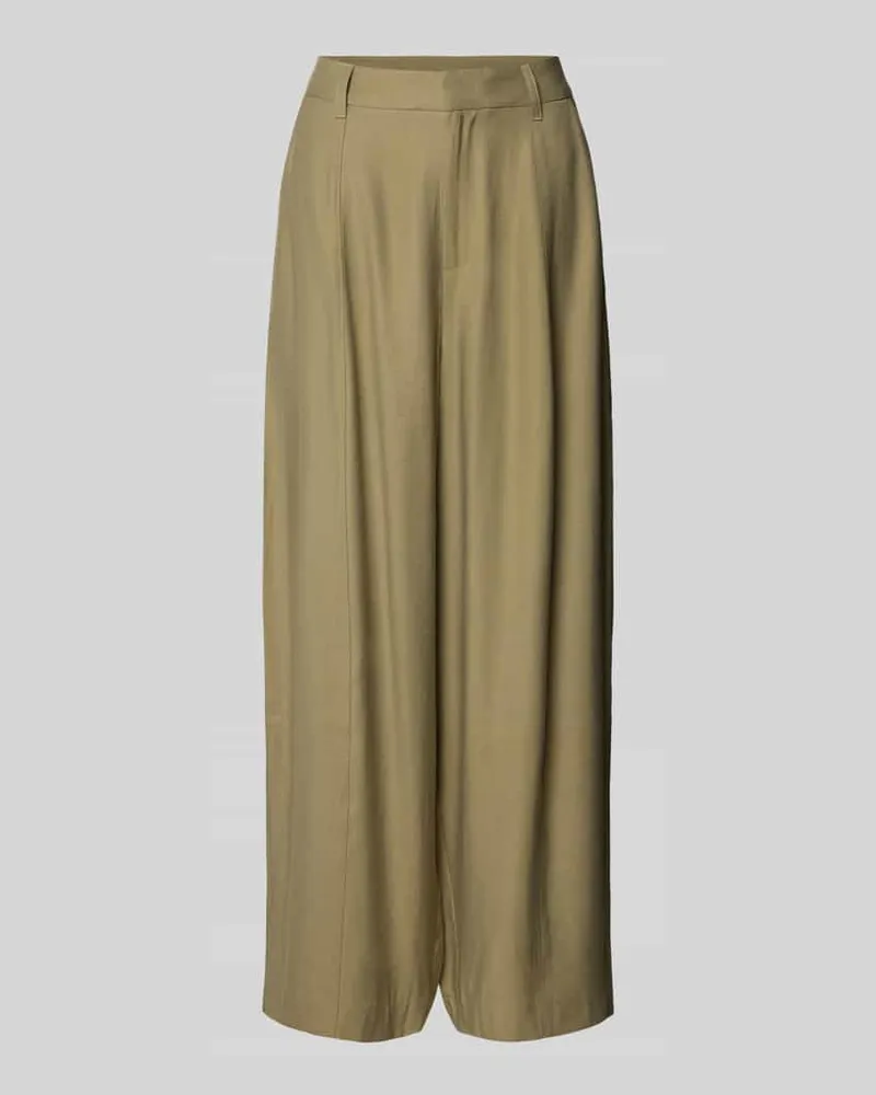 American Vintage Wide Fit Stoffhose mit Längsnähten Modell 'LANOW Beige