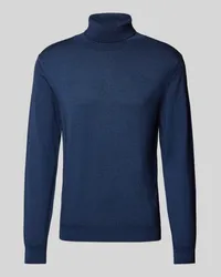 Fynch-Hatton Rollkragenpullover mit Rollkragenpullover Jeansblau