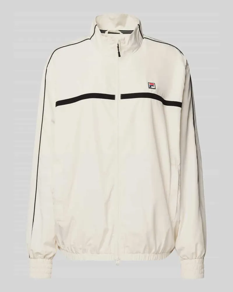 Fila Oversized Trainingsjacke mit Label-Stitching Modell 'SAN SIRO Offwhite