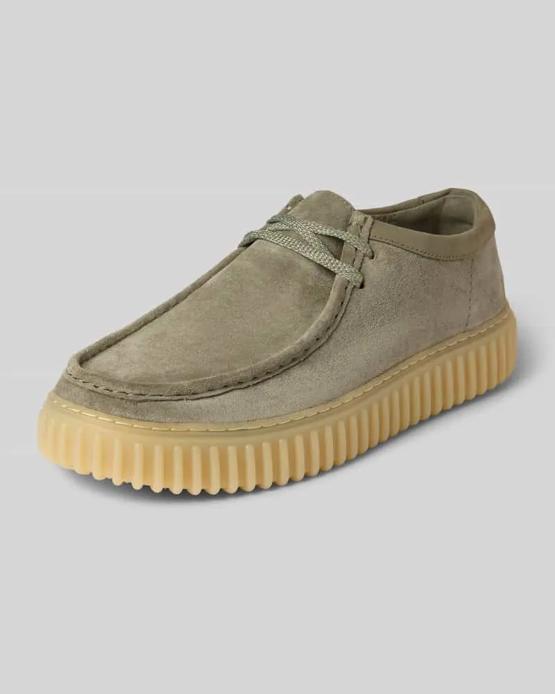 Clarks Schnürschuhe mit Gummisohle Modell 'Torhill Lind