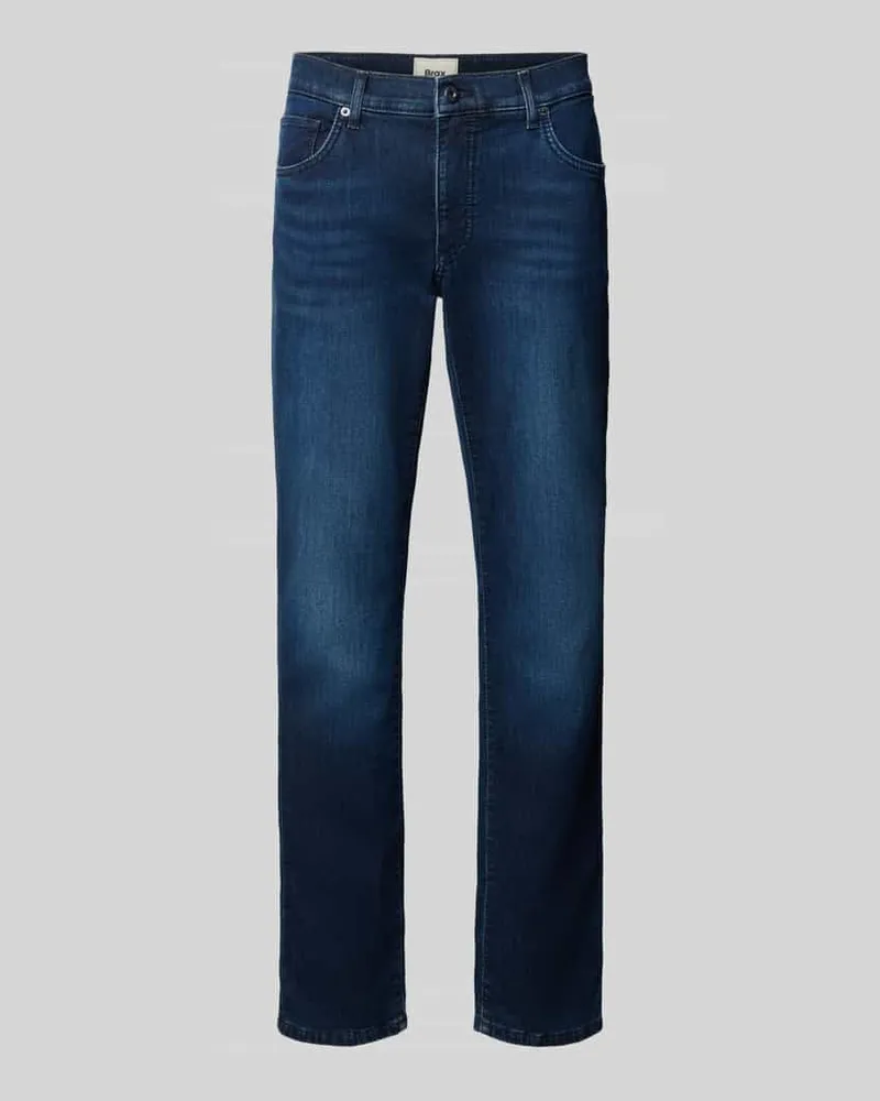 Brax Straight Fit Jeans Modell 'Cadiz Dunkelblau