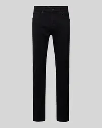 S.Oliver Medium-Rise Slim Fit Jeans mit schmalem Bein Black