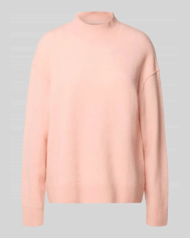 Marc O'Polo Regular Fit Strickpullover aus Schurwoll-Mix Rose