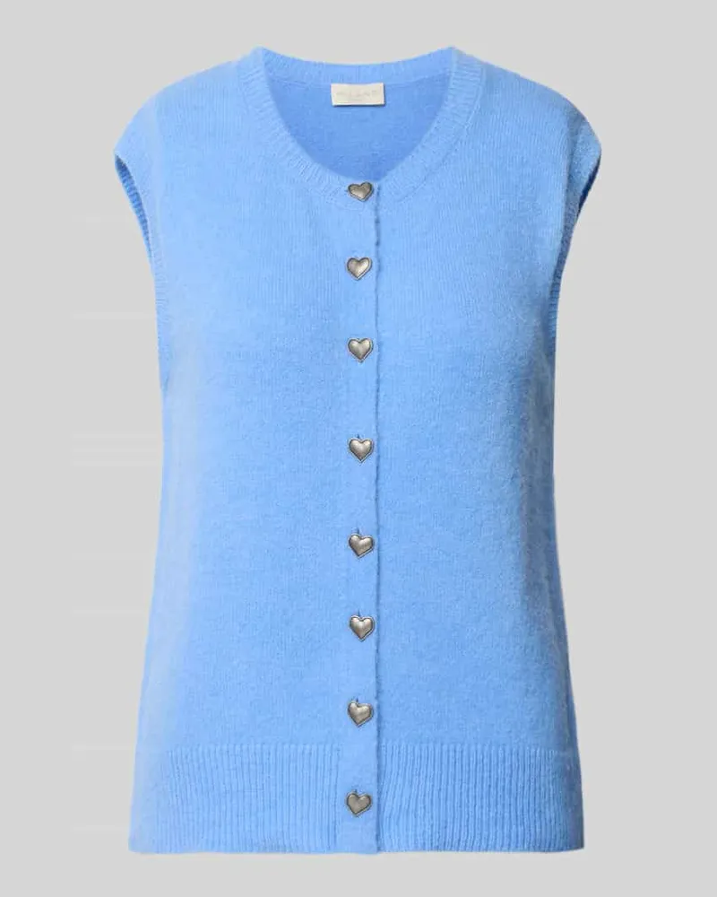 Milano Italy Strickweste mit Alpaka-Anteil Bleu
