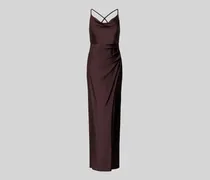 Abendkleid mit Raffungen