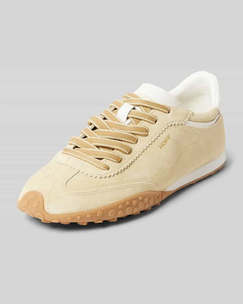 HOFF Sneaker mit Label-Print Modell 'BIRD AMARILLO Hellgelb