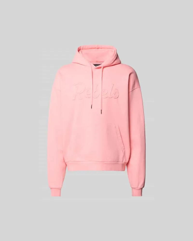 Dsquared2 Hoodie mit Statement-Stitching Rosa