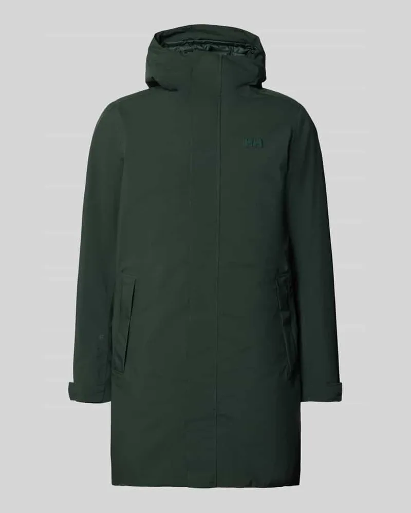 Helly Hansen Regular Fit Mantel mit Kapuze Modell 'Brussel Oliv