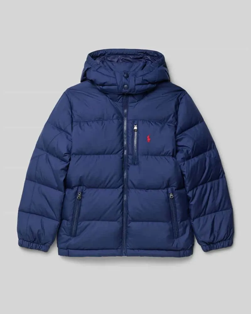 Ralph Lauren Steppjacke mit Logo-Stitching Marine