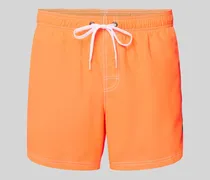 Regular Fit Badeshorts mit angedeutetem Eingriff