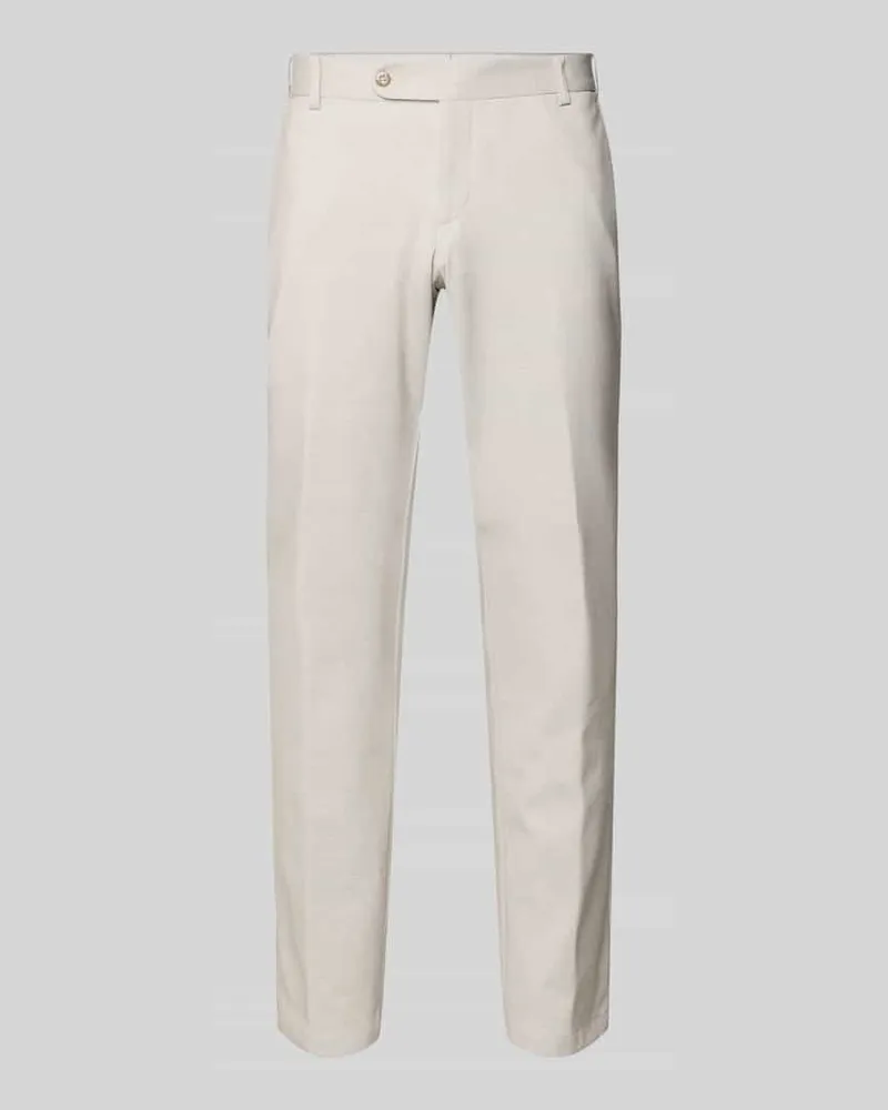 Atelier Torino Hose mit Gesäßtaschen Beige