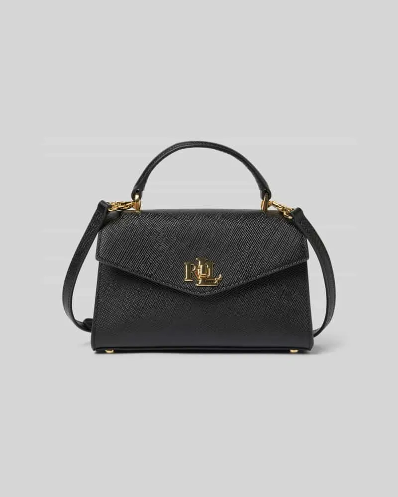 Ralph Lauren Satchel Bag mit Label-Detail Black