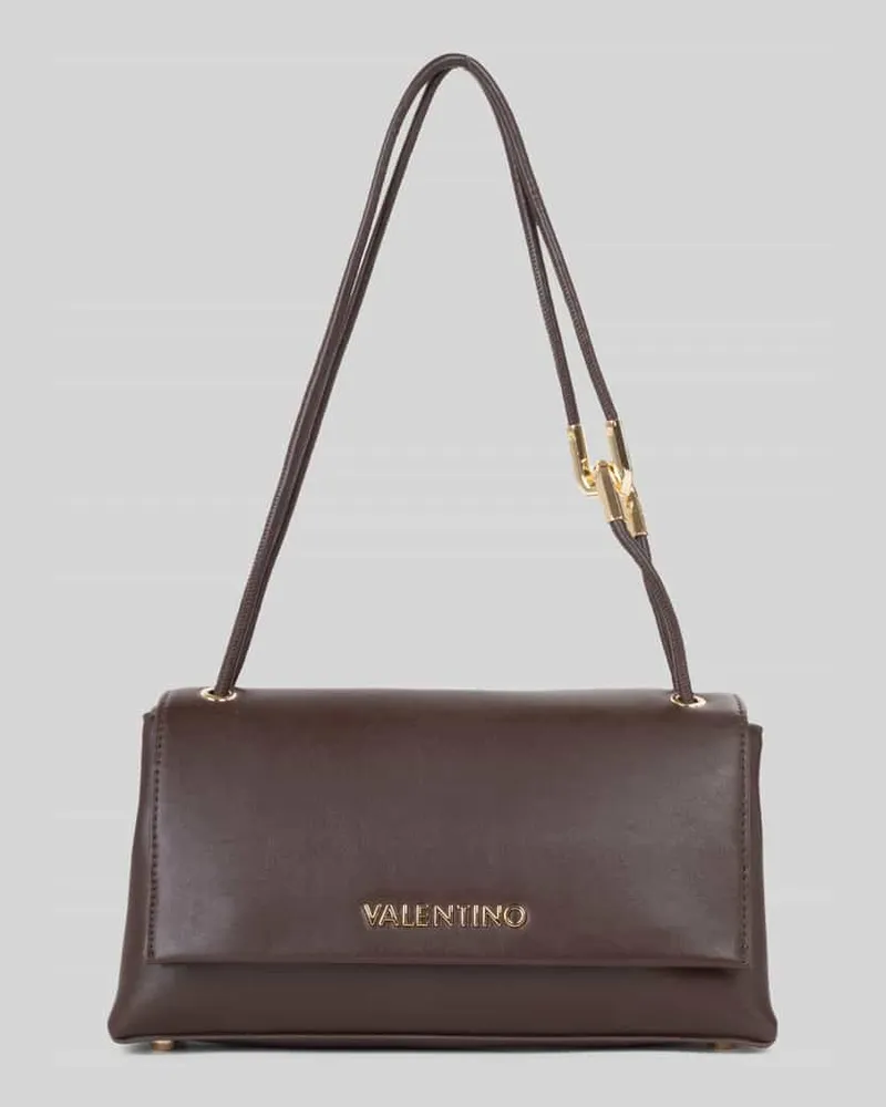 Valentino Bags Umhängetasche mit Label-Detail Dunkelbraun