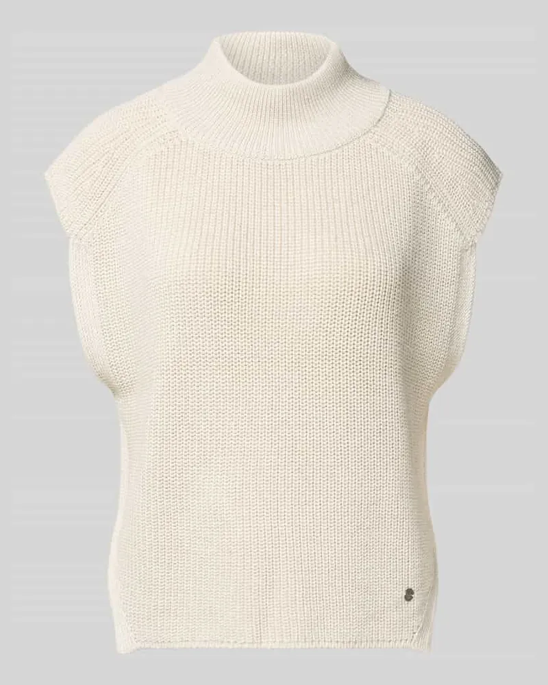 monari Pullunder mit Label-Detail Ecru