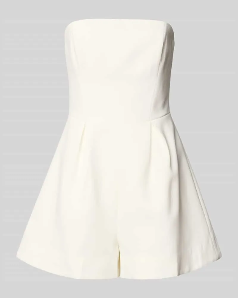 Bardot Jumpsuit im Off-Shoulder-Look Modell 'KAROLINE Offwhite