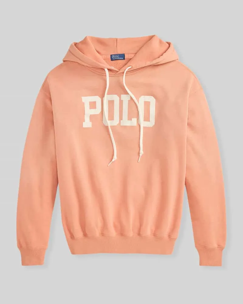 Ralph Lauren Relaxed Fit Hoodie aus Baumwoll-Mix Koralle