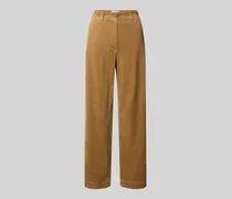 Regular Fit Cordhose aus reiner Baumwolle