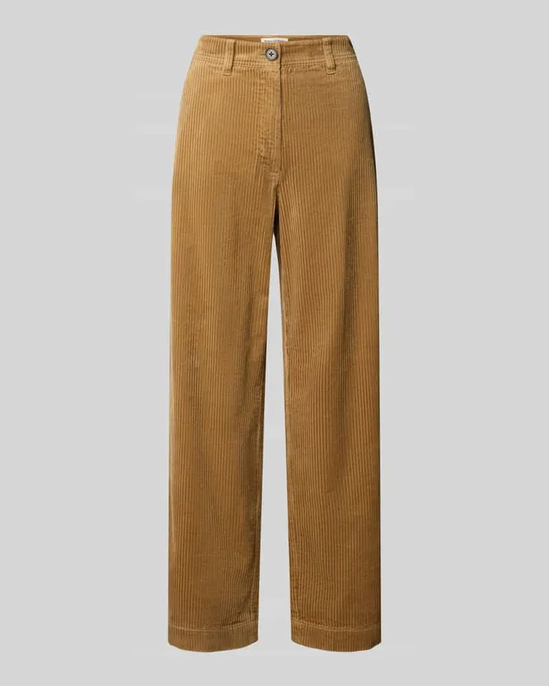 Marc O'Polo Regular Fit Cordhose aus reiner Baumwolle Camel