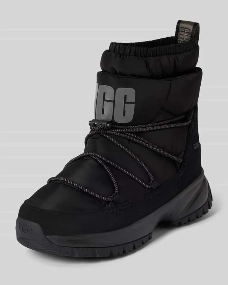 UGG Boots mit Label-Details und profilierter Sohle Modell 'YOSE Black