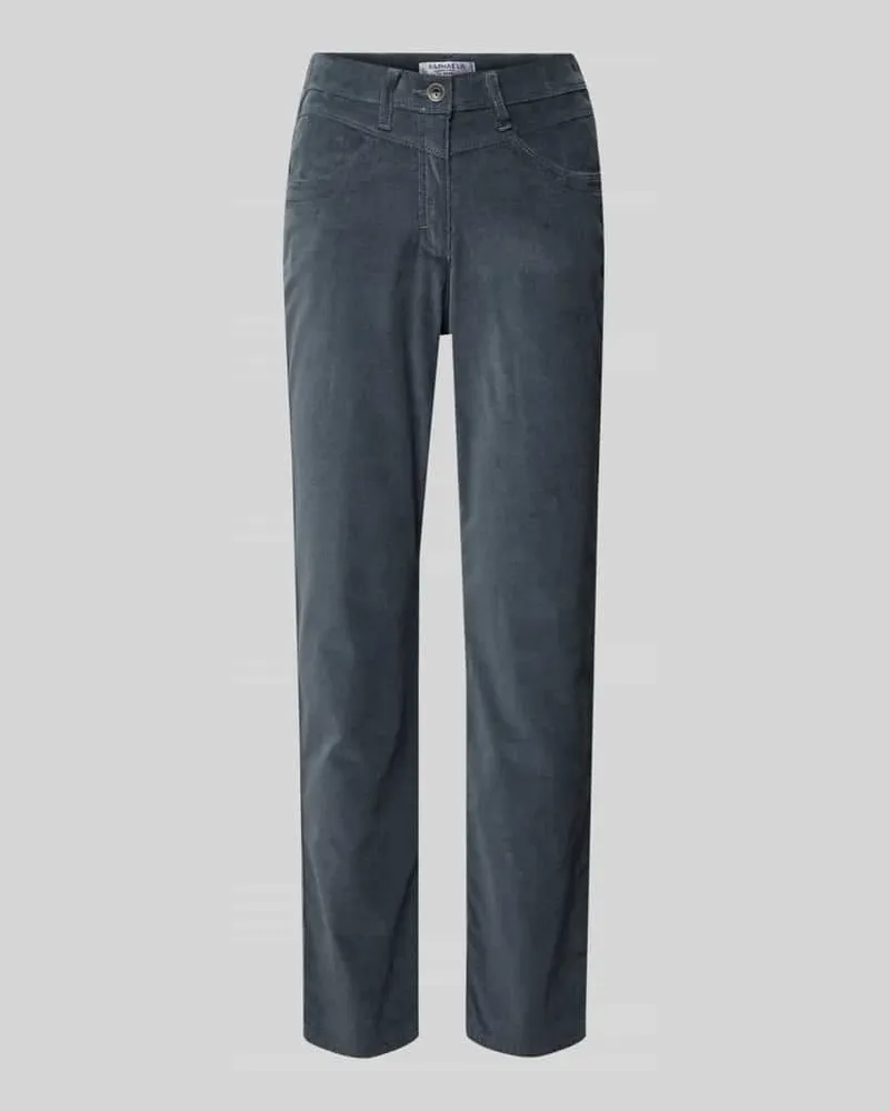 Brax Straight Fit Crodhose Modell 'Laura Anthrazit