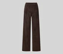 Flared Cordhose mit Paspeltaschen am Gesäß Modell 'CHIARA