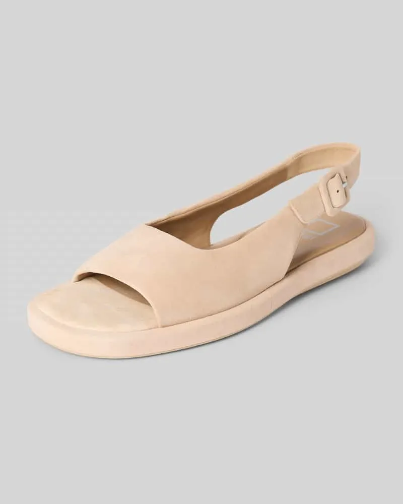 Högl Sandalette aus Leder mit flacher Sohle Sand