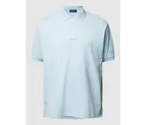 PLUS SIZE Poloshirt mit Label-Stitching