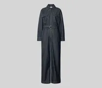 Jumpsuit mit kurzem Reißverschluss