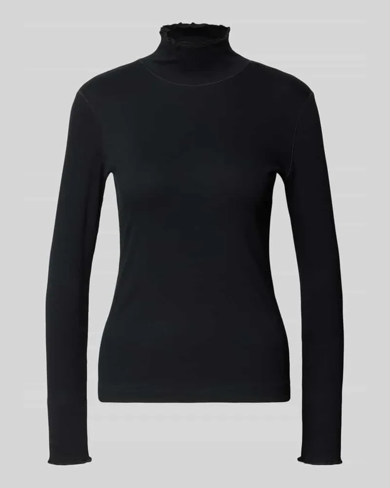 Marc Cain Longsleeve mit Stehkragen Black