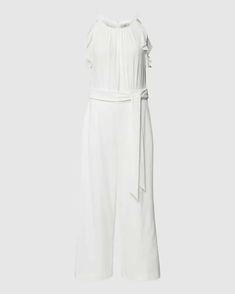 Vera Mont Jumpsuit mit Spaghettiträgern Offwhite