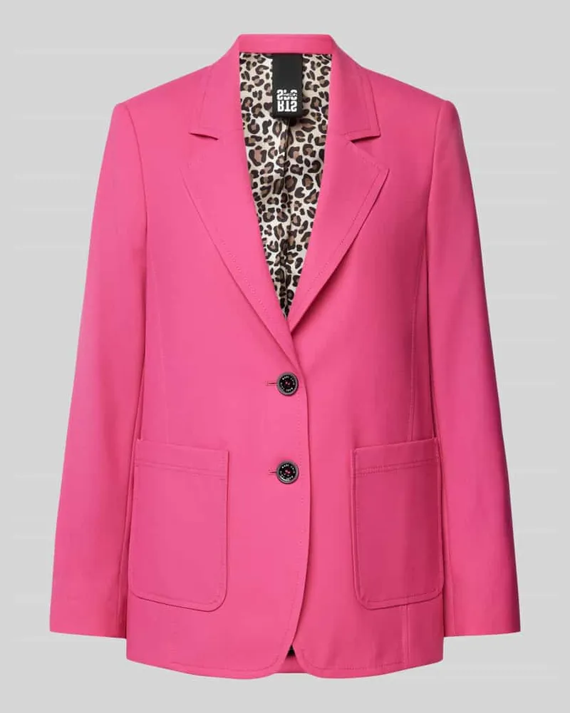 Marc Cain Blazer mit Reverskragen Pink