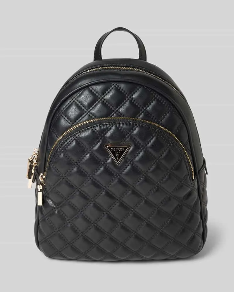 Guess Rucksack mit Label-Detail Modell 'GIULLY II Black