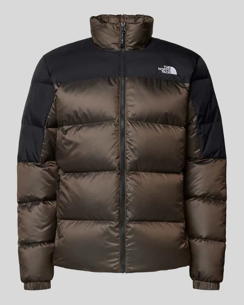 The North Face Steppjacke mit Kapuze Mittelbraun
