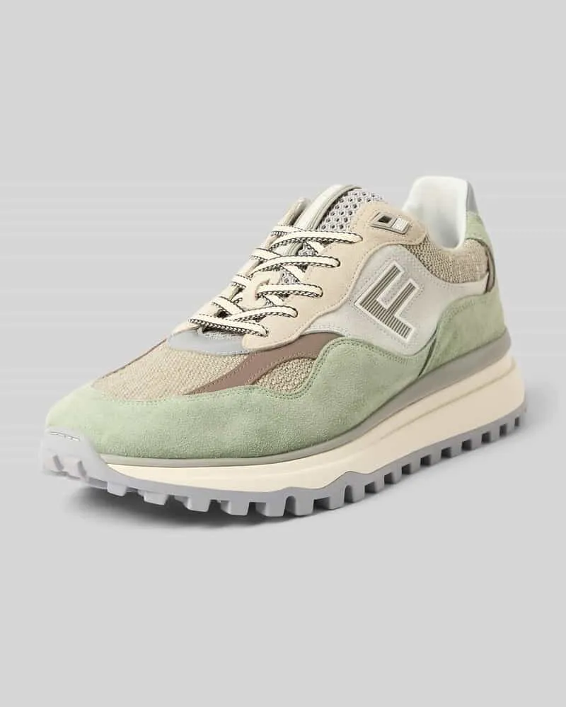 Floris van Bommel Sneaker mit Label-Details Modell 'Gripper Gruen