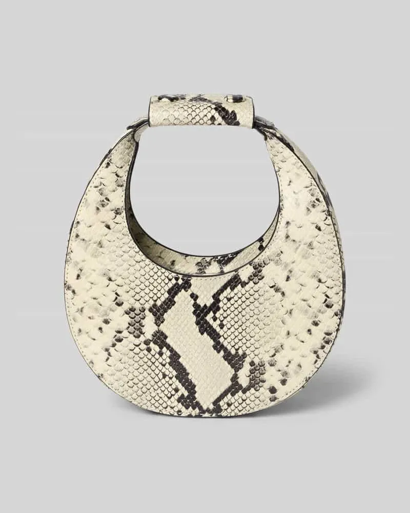 STAUD Handtasche mit Tragehenkel Modell 'GOOD NIGHT MOON Beige
