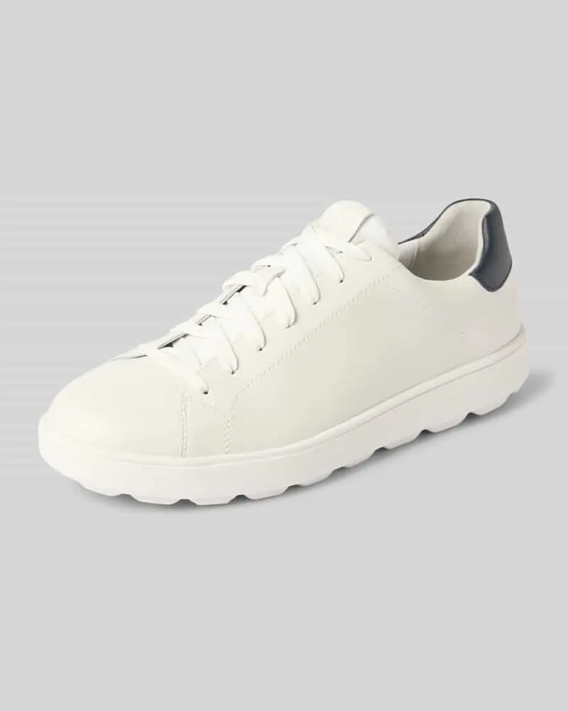 Geox Sneaker mit Schnürverschluss Weiss