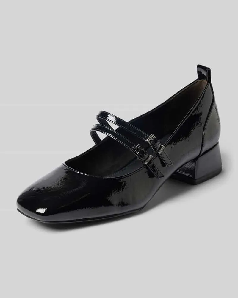 Tamaris Pumps in Lackleder-Optik Black