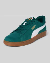 Puma Ledersneaker mit Label-Details Modell 'Smash 3.0 Gruen