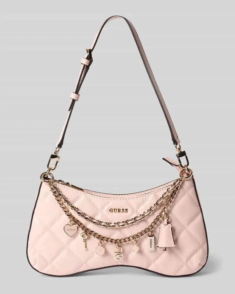 Guess Shoulder Bag mit Logo-Detail Modell 'Libby Rosa
