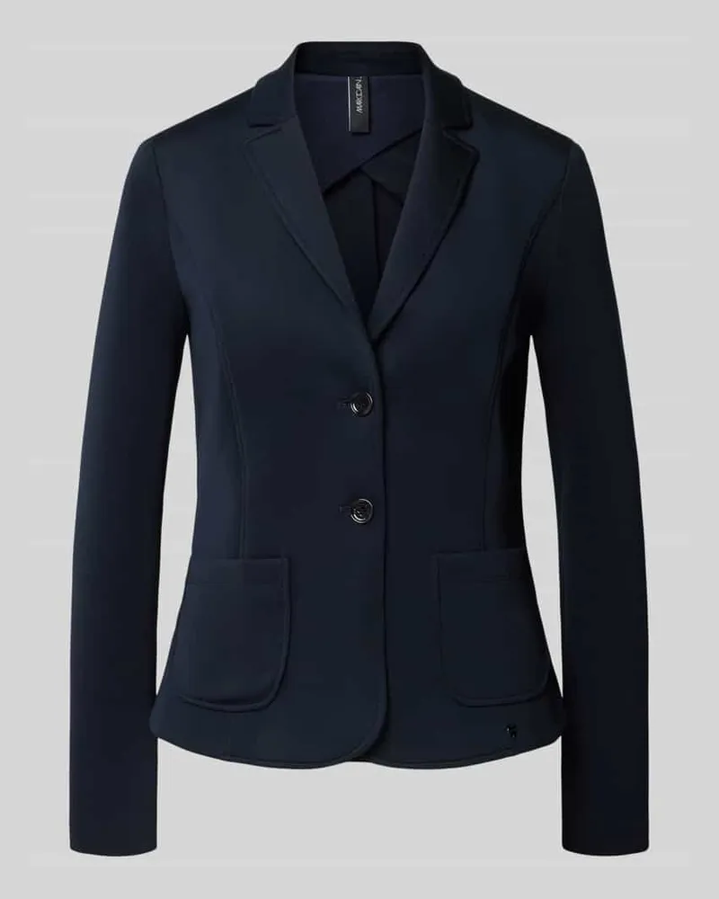 Marc Cain Blazer mit Reverskragen Marine