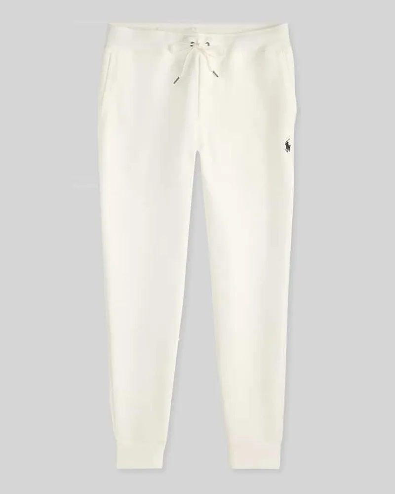 Ralph Lauren Tapered Sweatshorts aus Baumwoll-Mix Offwhite