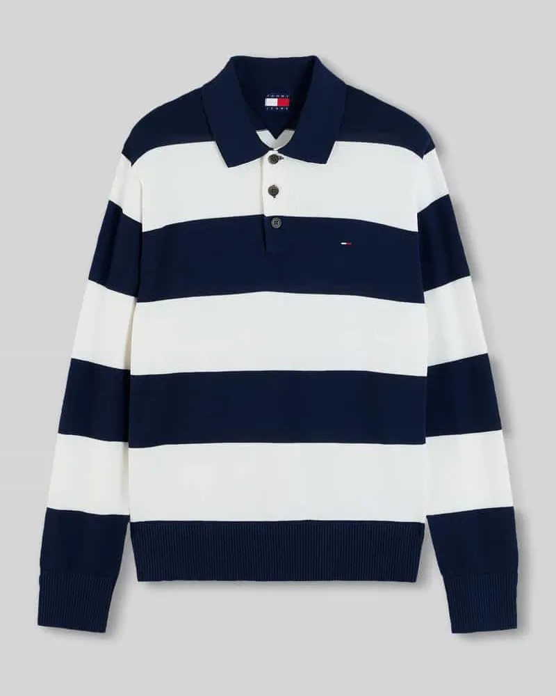 Tommy Hilfiger Pullover mit Logo-Detail Marine