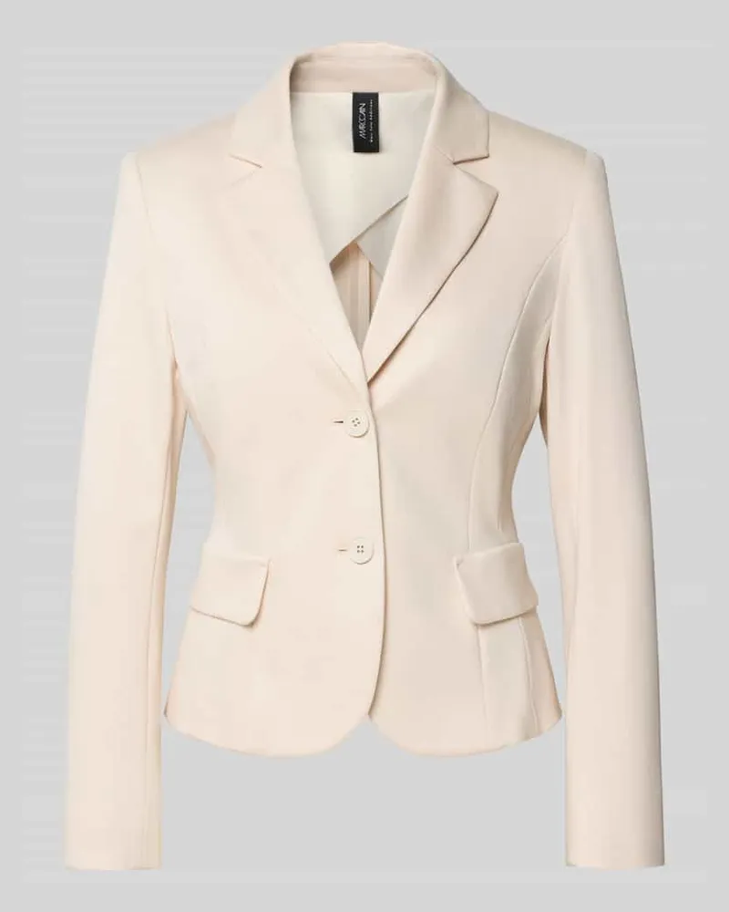 Marc Cain Blazer mit Reverskragen Sand